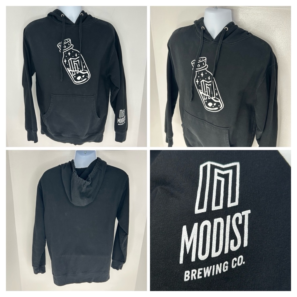 Modist‎ Brewing Minneapolis Minnesota Craft Beer Hoodie Mens Medium Sweatshirt